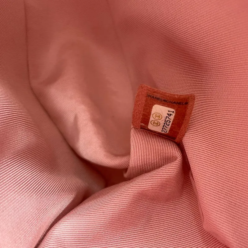 Chanel Medium Boy Flap aus Lammleder, Rosa, 2018