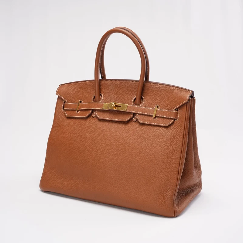 Hermes Birkin 35 Togo Golden Bag 2011