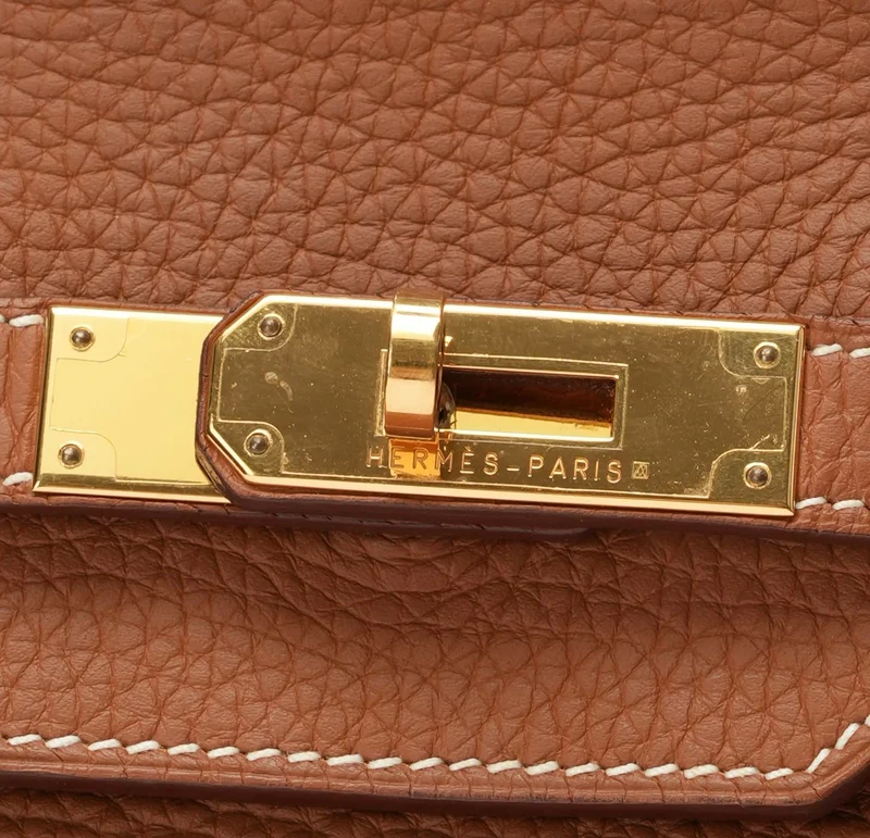 Hermes Birkin 35 Togo Golden Bag 2011