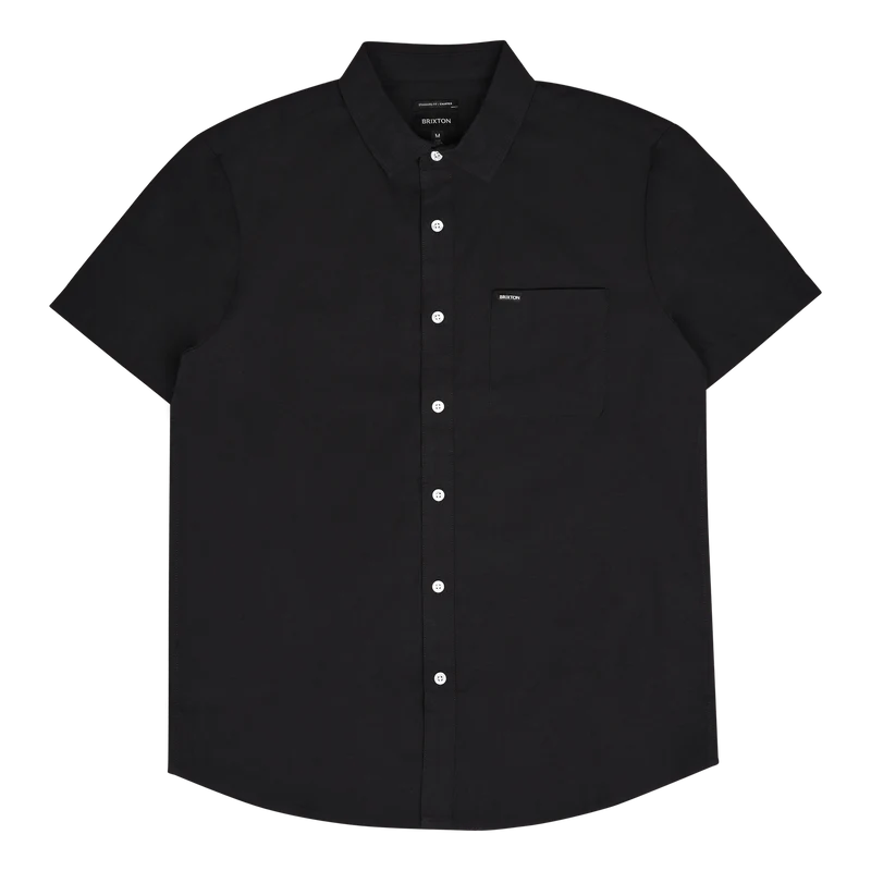 Charter Oxford S/s Wvn Black