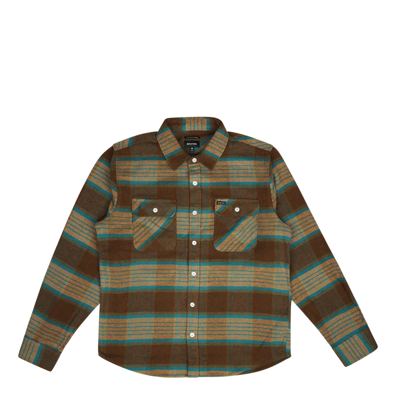 Bowery L/s Flannel Mojave / Heather Grey / Desert