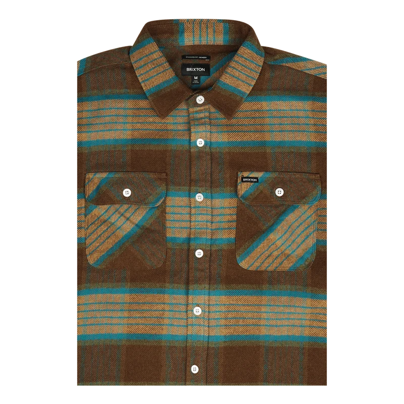 Bowery L/s Flannel Mojave / Heather Grey / Desert