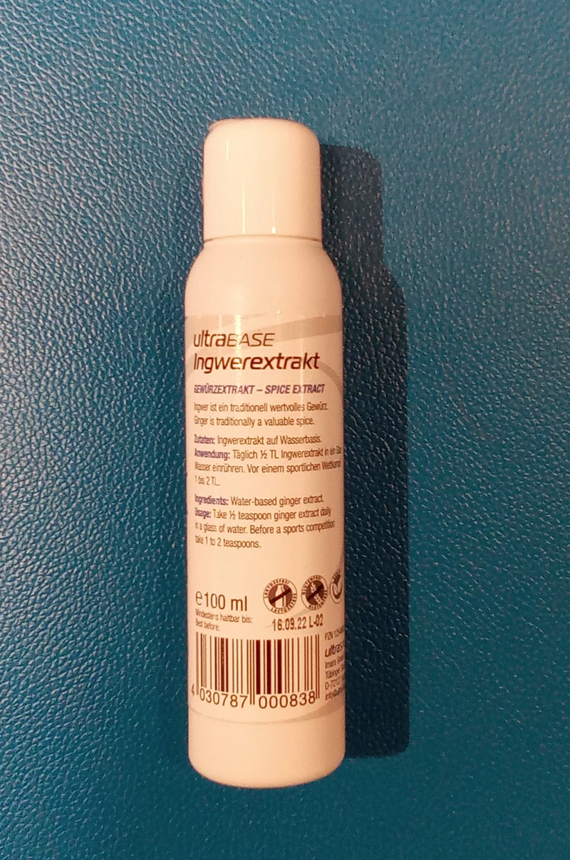 UltraBase Ingwer Extrakt