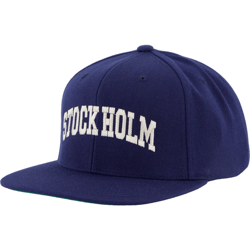 Stock Holm Classic Snapback Navy/cream