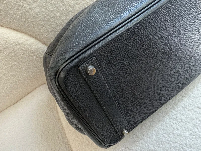 Hermes Birkin 40 Togo Black Palladium 2005