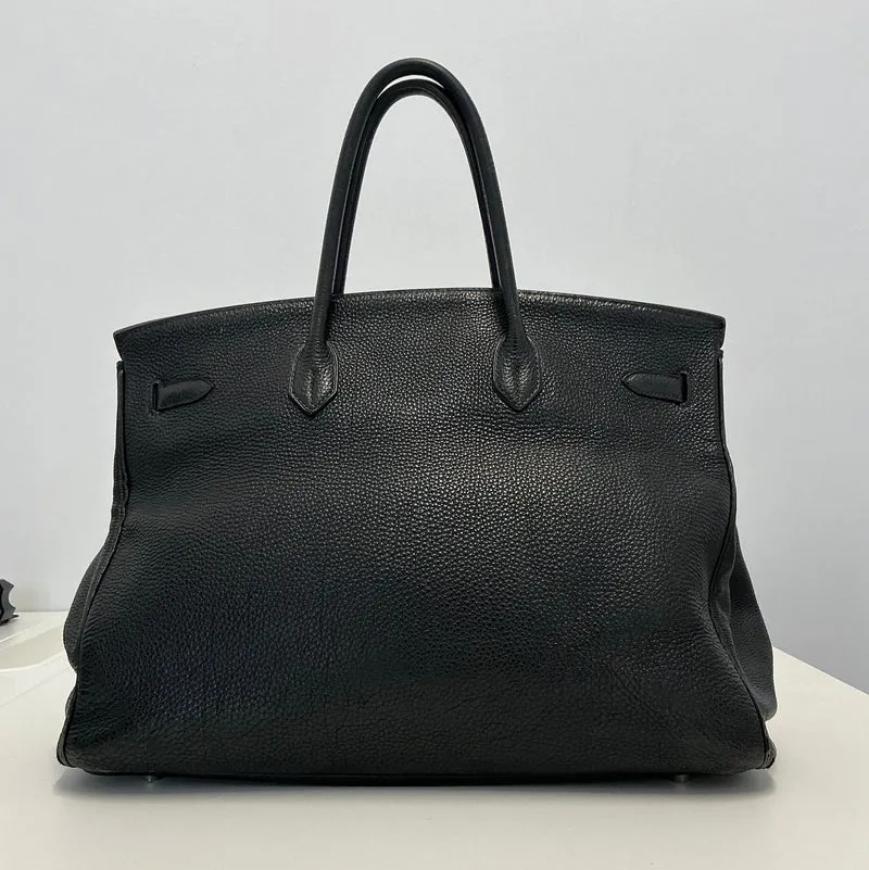 Hermes Birkin 40 Togo Black Palladium 2005