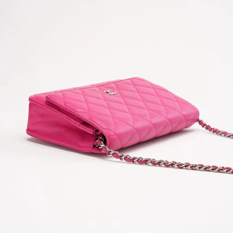 Chanel Wallet on Chain (WOC) Lammrosa 2013