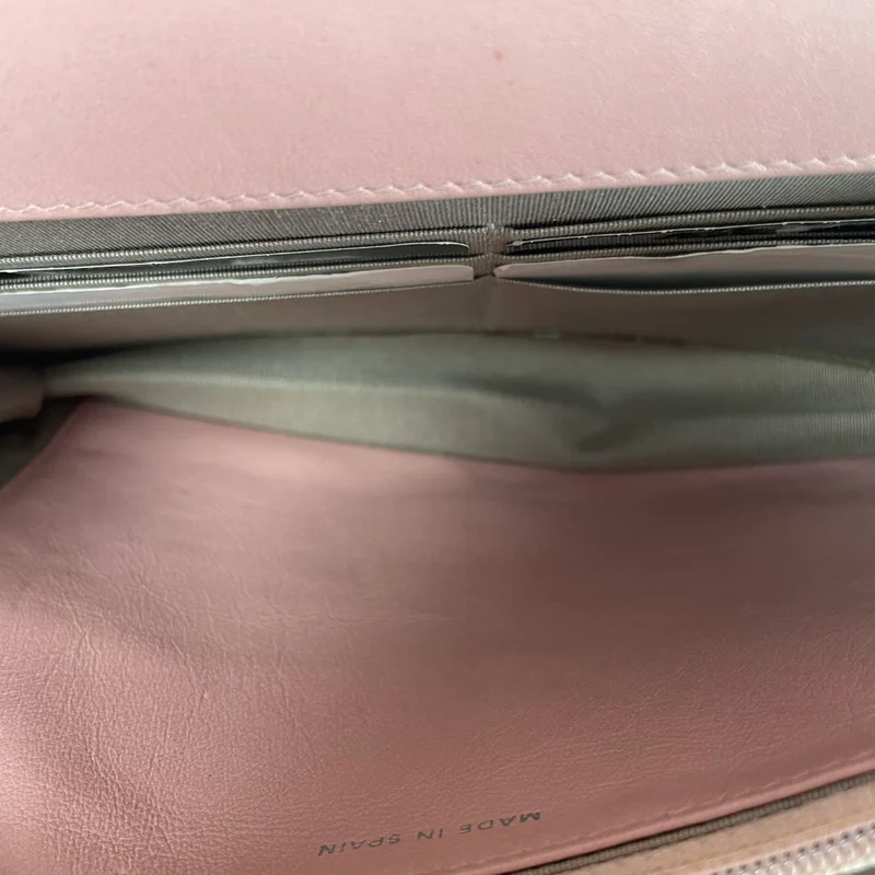 Chanel Timeless Wallet on Chain (WOC) Caviar Light Pink 2012