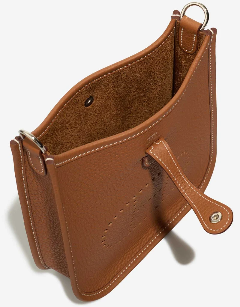 Hermes Evelyne 16 Taurillon Clémence Gold