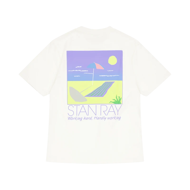 Hardly Working Tee Natural