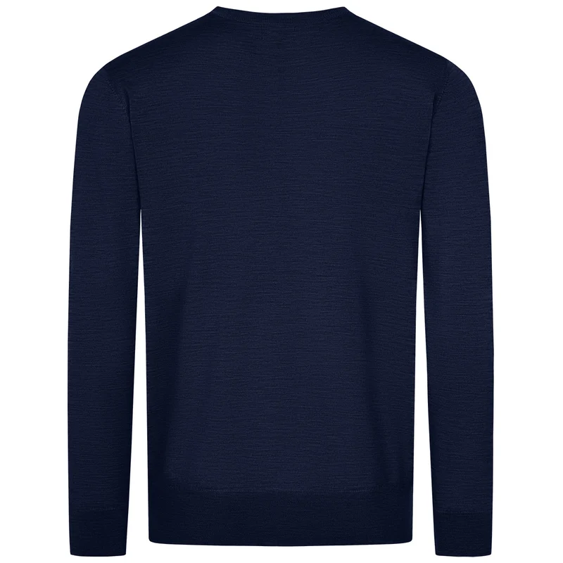 Baumwollpullover Rundhals Herren