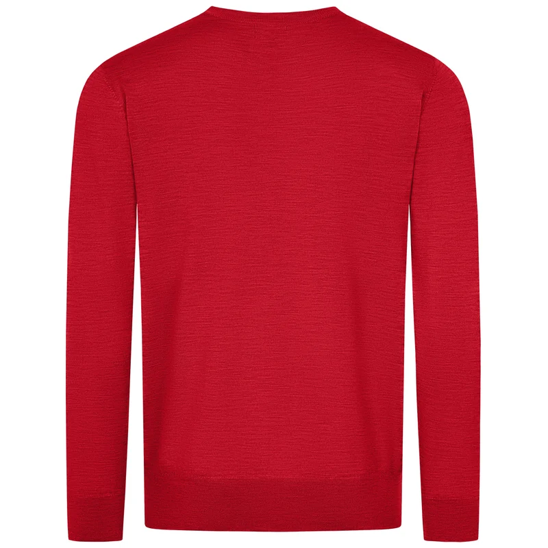Baumwollpullover Rundhals Herren