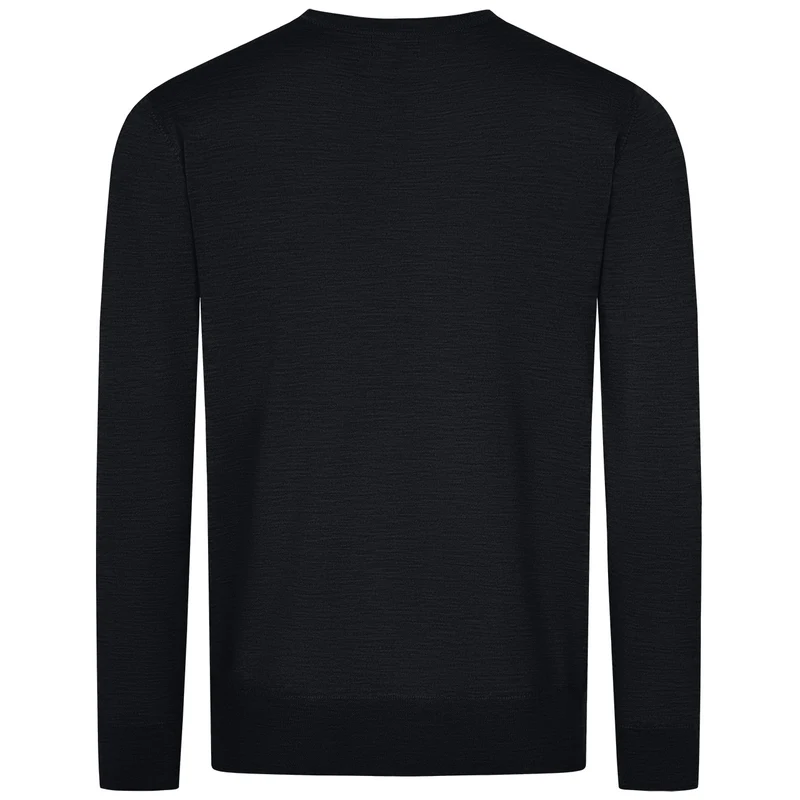 Baumwollpullover Rundhals Herren