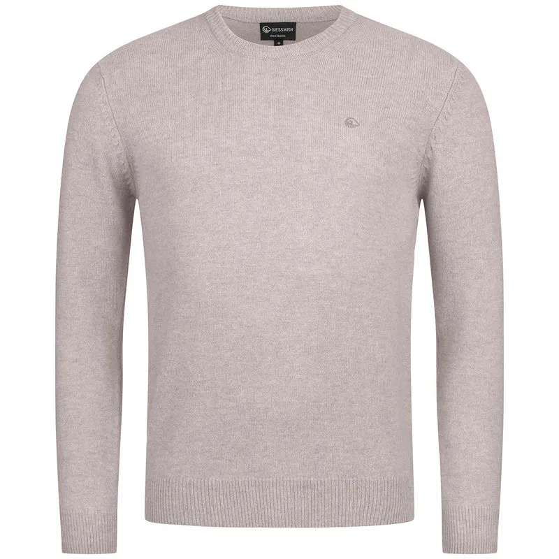Wollpullover Rundhals Herren