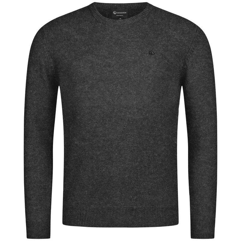 Wollpullover Rundhals Herren
