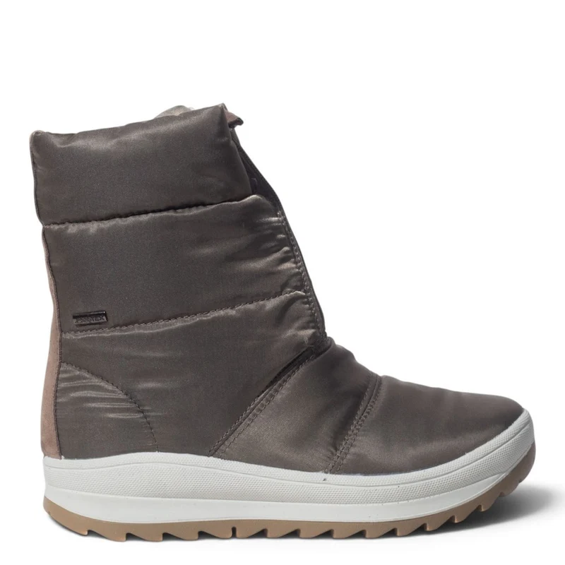 Italian Women Kaki Water Proof Half Boot #5543