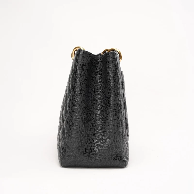Chanel Grand Shopping Tote GST Tasche in Caviar Black 2013