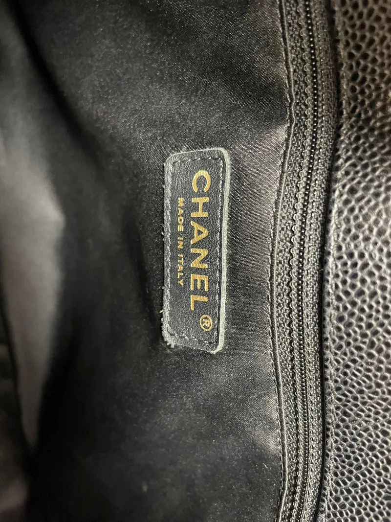 Chanel Grand Shopping Tote GST Tasche in Caviar Black 2013