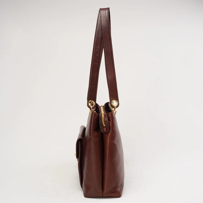 Chanel Vintage Timeless Tote, Burgunderrot, 1994