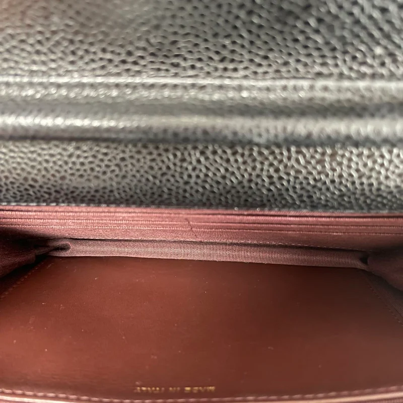 Chanel Wallet On Chain (WOC) Caviar Black 2019