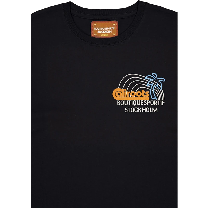 X Caliroots Palm Combo T-shirt Black