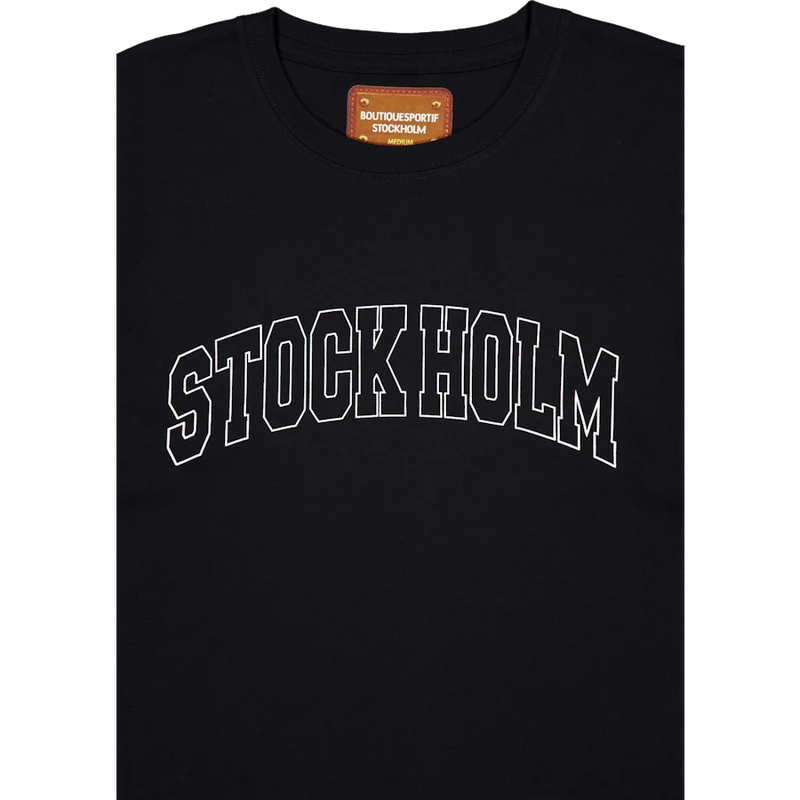Stock Holm T-shirt Black