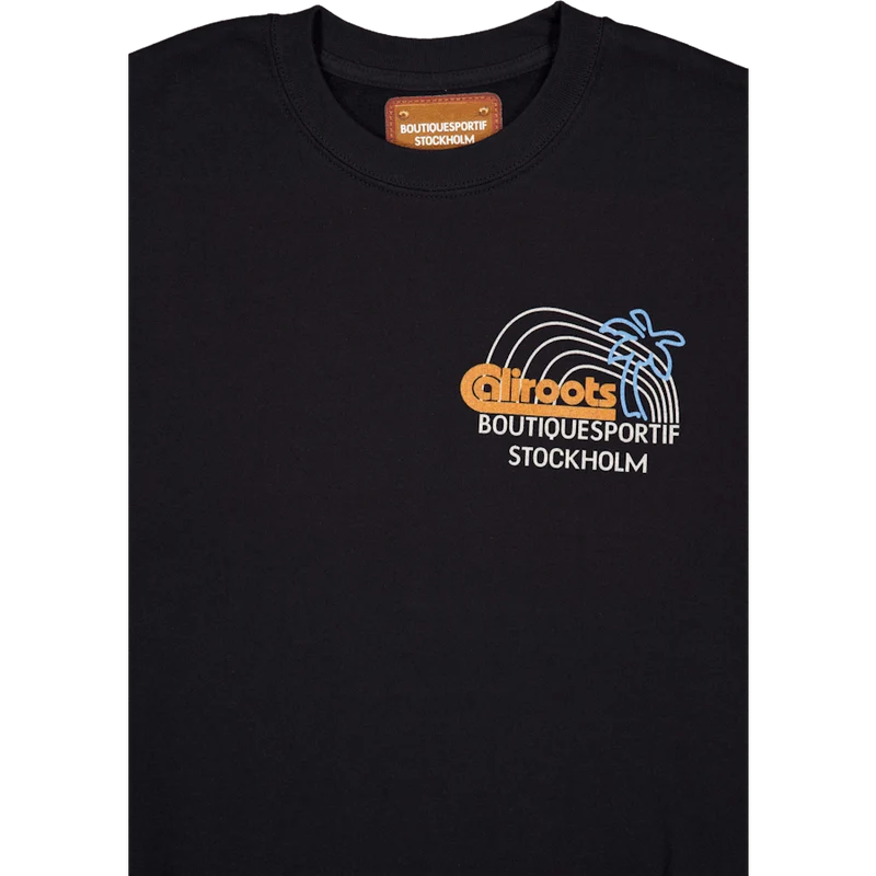 X Caliroots Palm Combo Crewnec Black