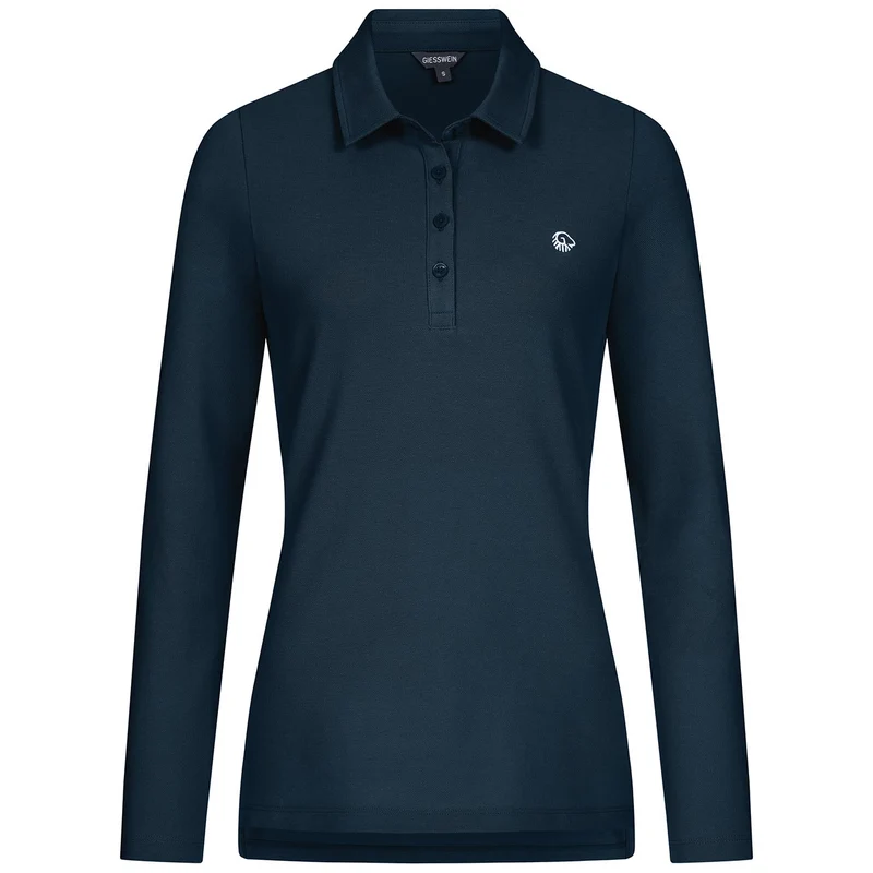 Polo Shirt Bio-Baumwolle Longsleeve Damen