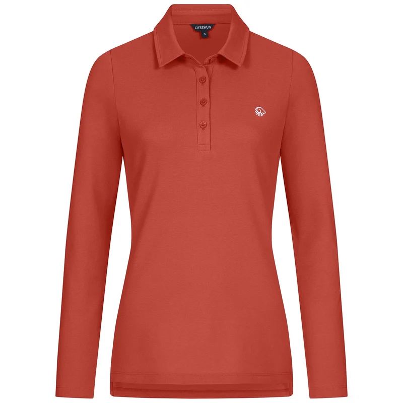 Polo Shirt Bio-Baumwolle Longsleeve Damen