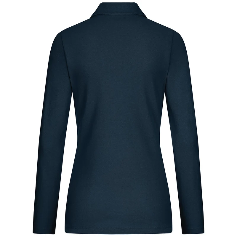 Polo Shirt Bio-Baumwolle Longsleeve Damen