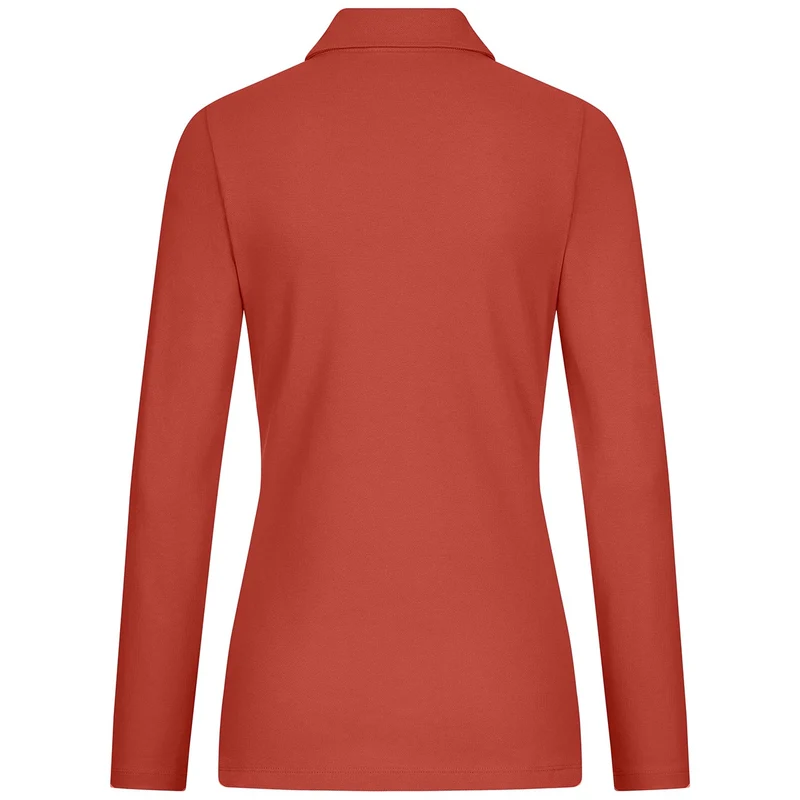 Polo Shirt Bio-Baumwolle Longsleeve Damen