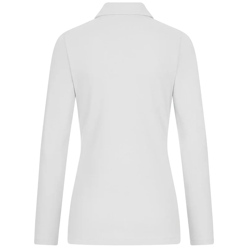 Polo Shirt Bio-Baumwolle Longsleeve Damen