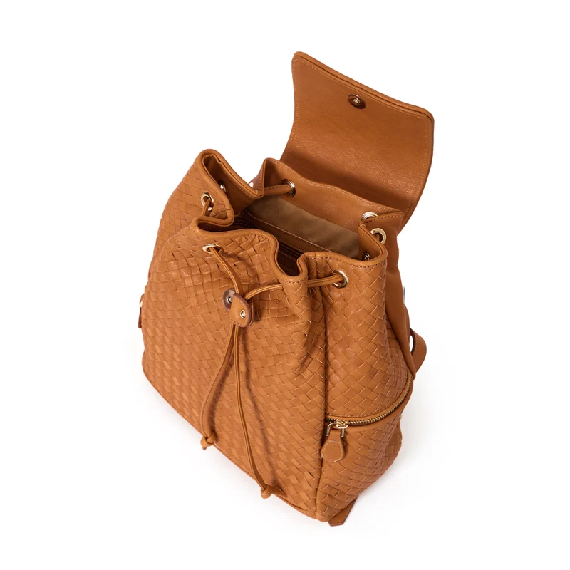 The Haley Woven Backpack