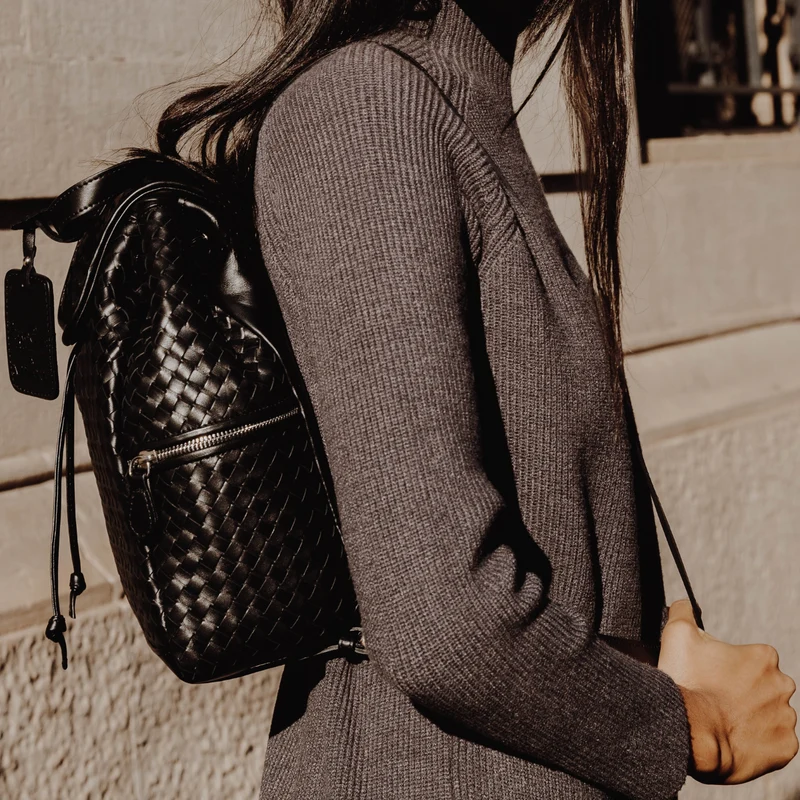 The Haley Woven Backpack