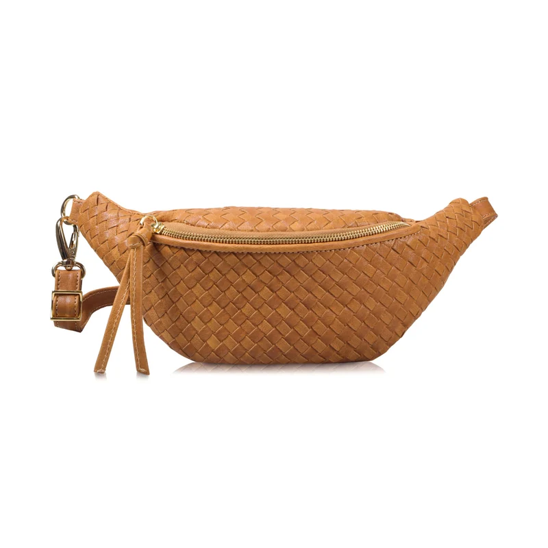 The Bianca Woven Belt Bag