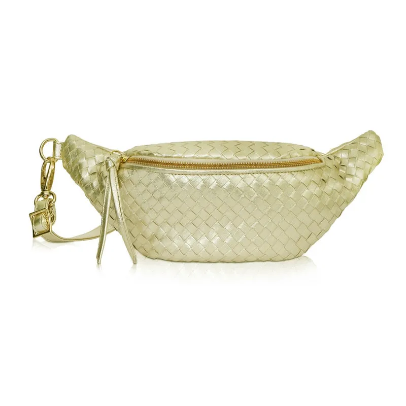 The Bianca Woven Belt Bag