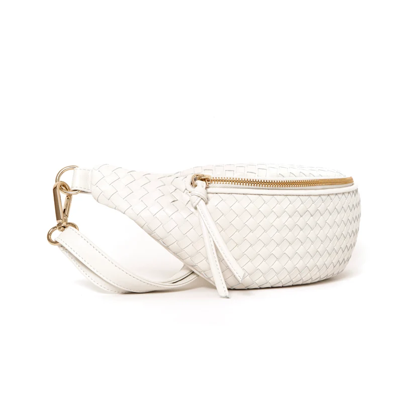 The Bianca Woven Belt Bag