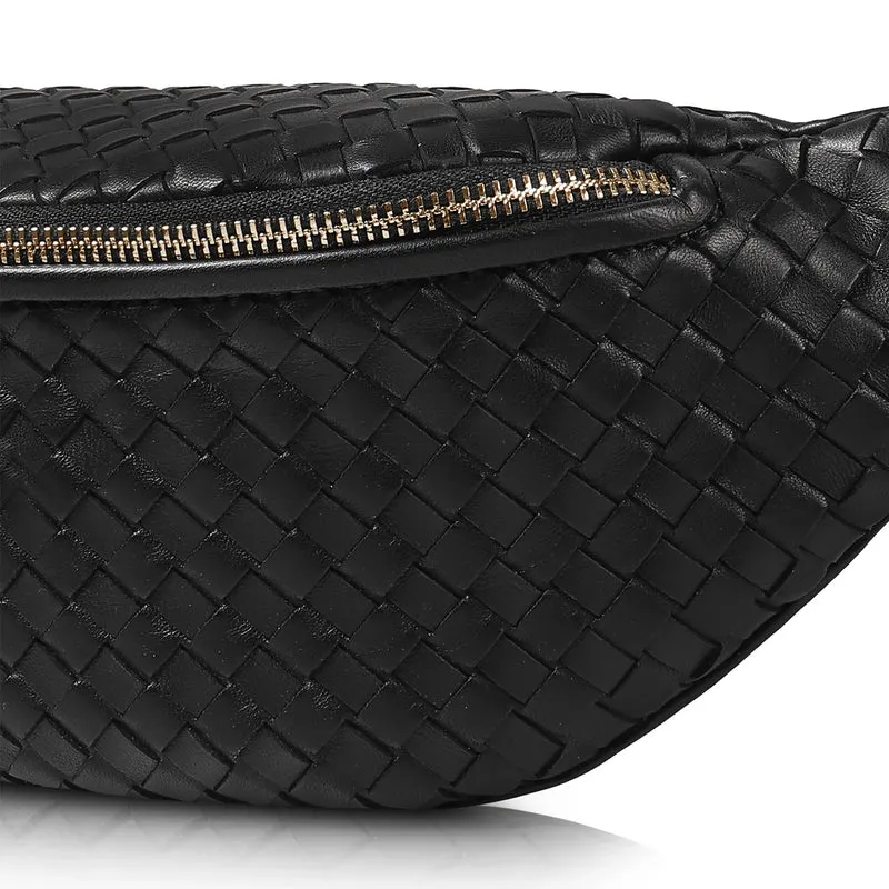 The Bianca Woven Belt Bag
