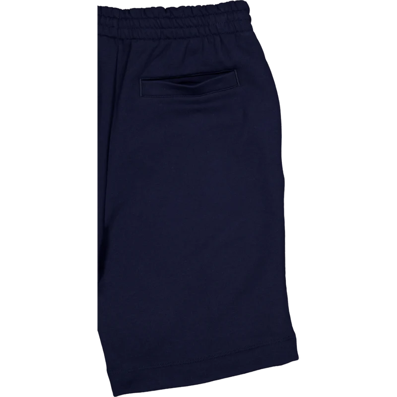Regular Fit Fleece Shorts NAVY BLUE
