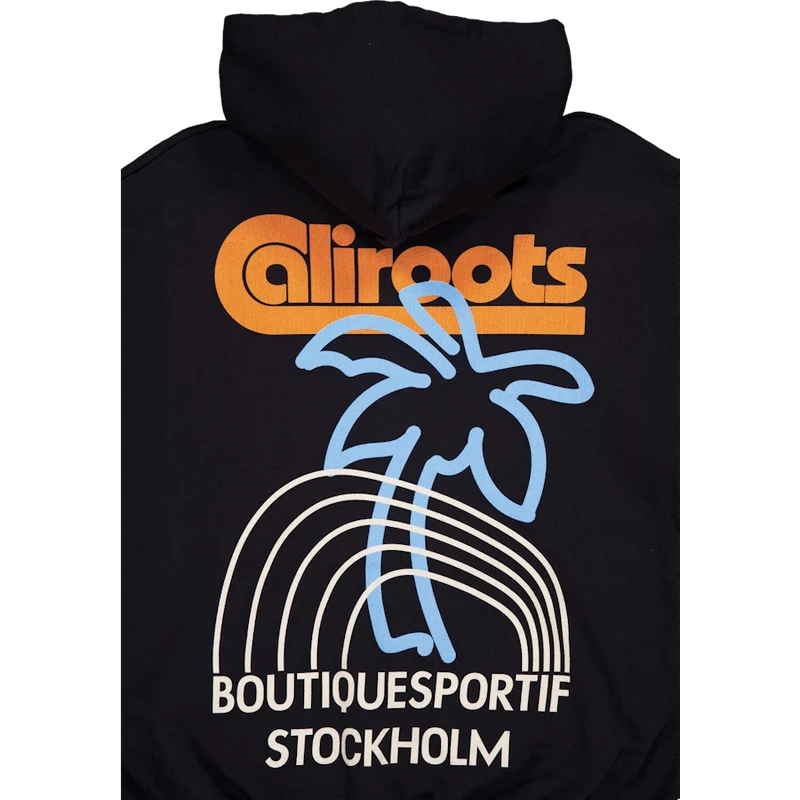 X Caliroots Palm Combo Hoodie Black