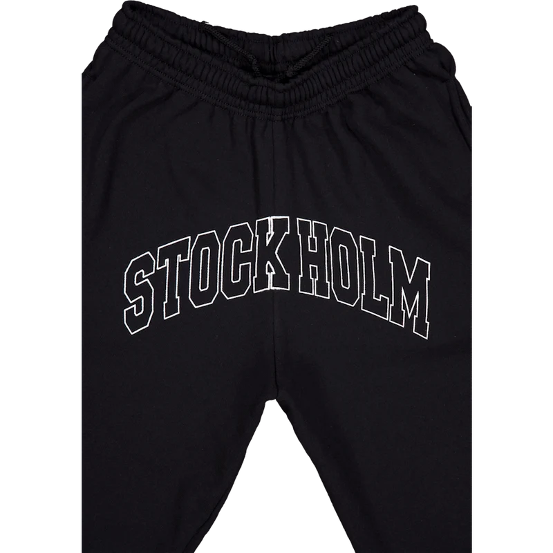 Stock Holm Sweatpants Black
