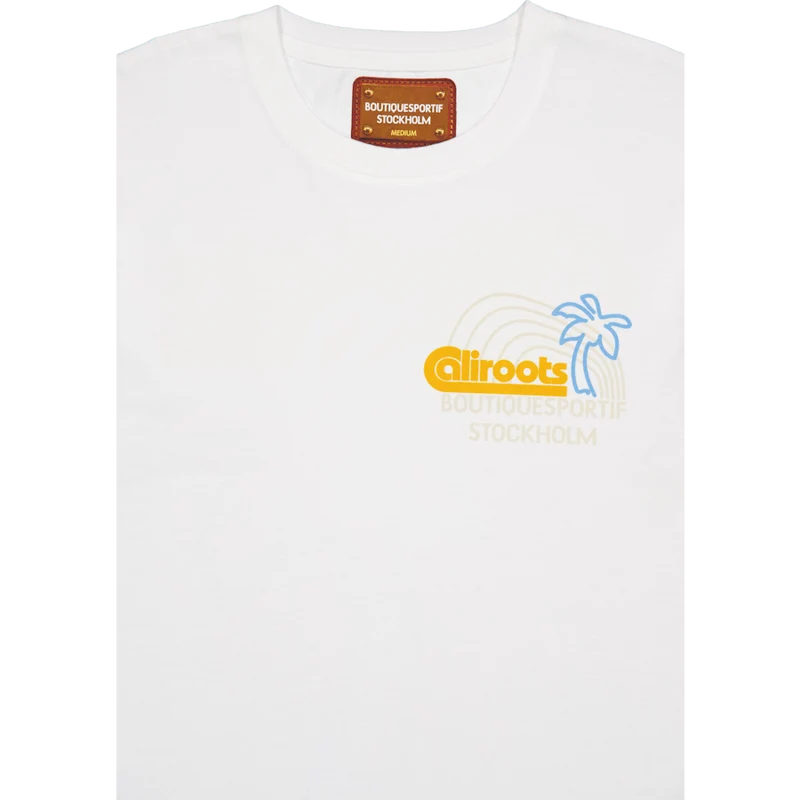 X Caliroots Palm Combo T-shirt White