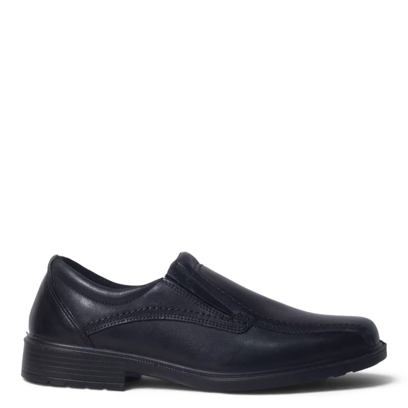 Italian Men Black Leather Shoes #5254