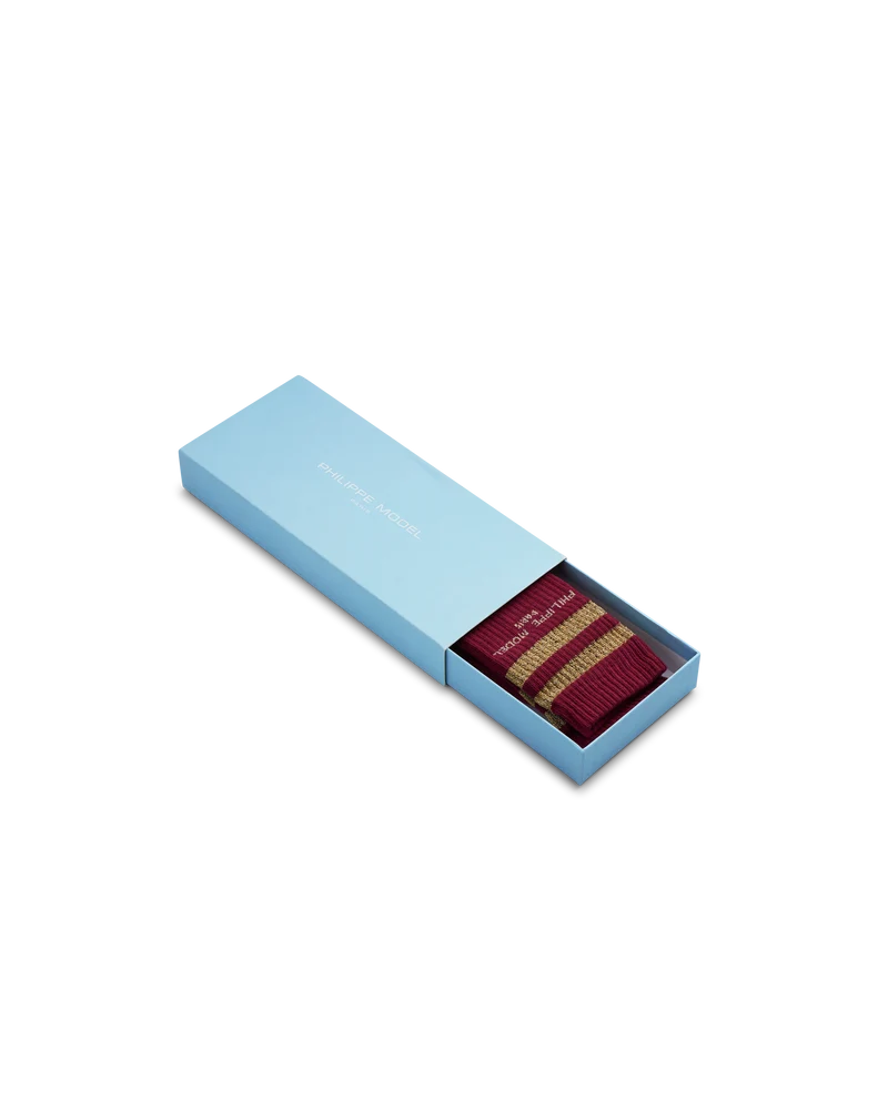 Socks in Cotton, Old Red Gold