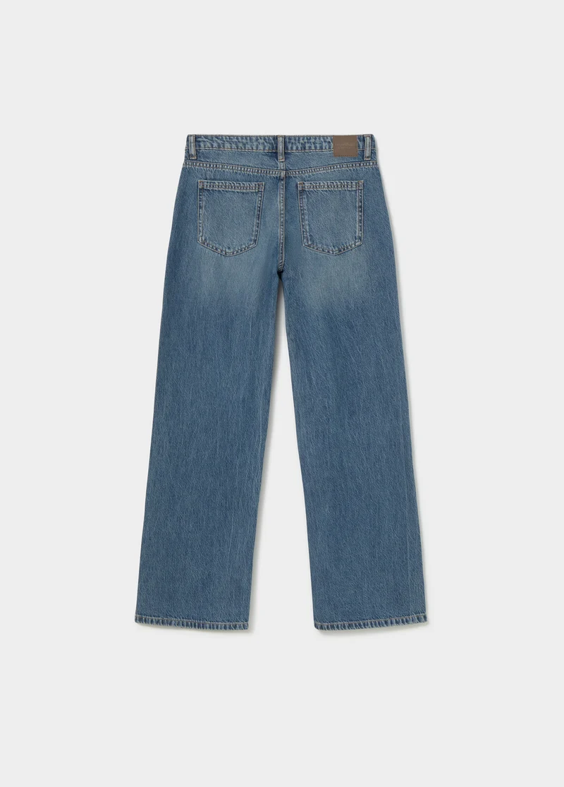 Basic mid-rise jeans