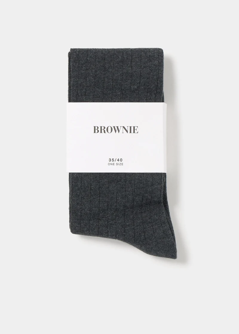 Basic long socks