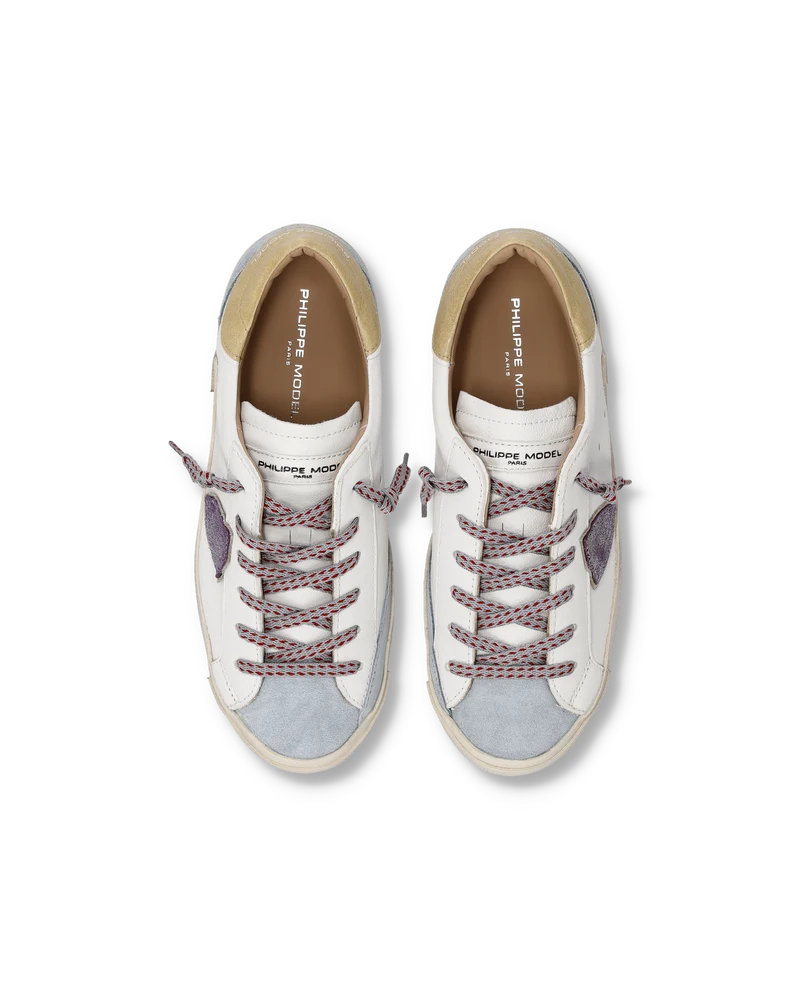 Sneakers Prsx Women, White Avio Mustard