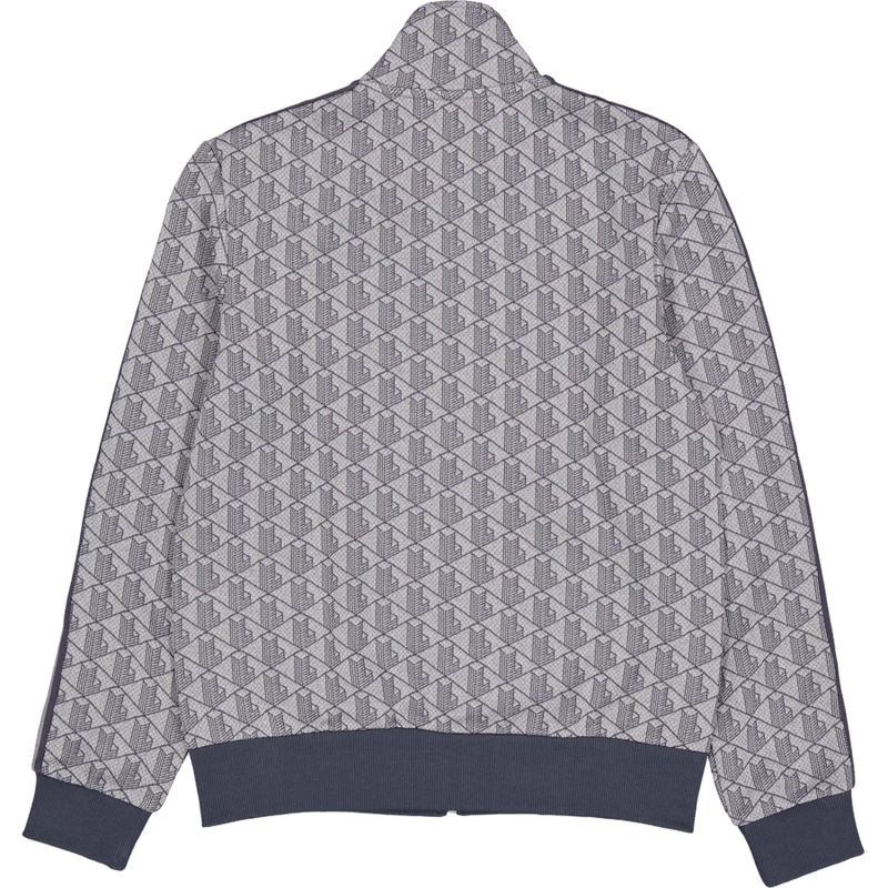 Paris Zip-up Jacquard Track Ja Calluna/graphite