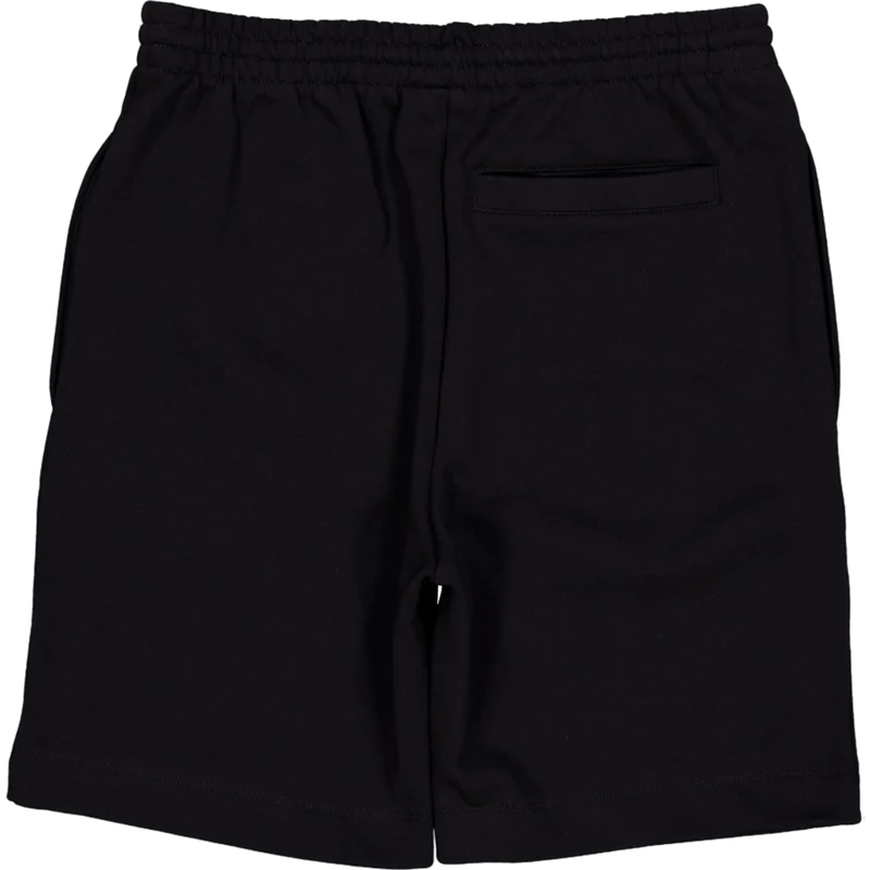 Regular Fit Fleece Shorts BLACK