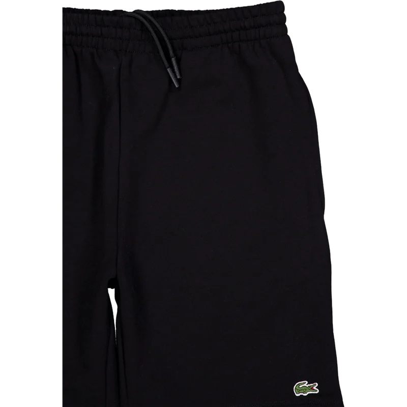 Regular Fit Fleece Shorts BLACK